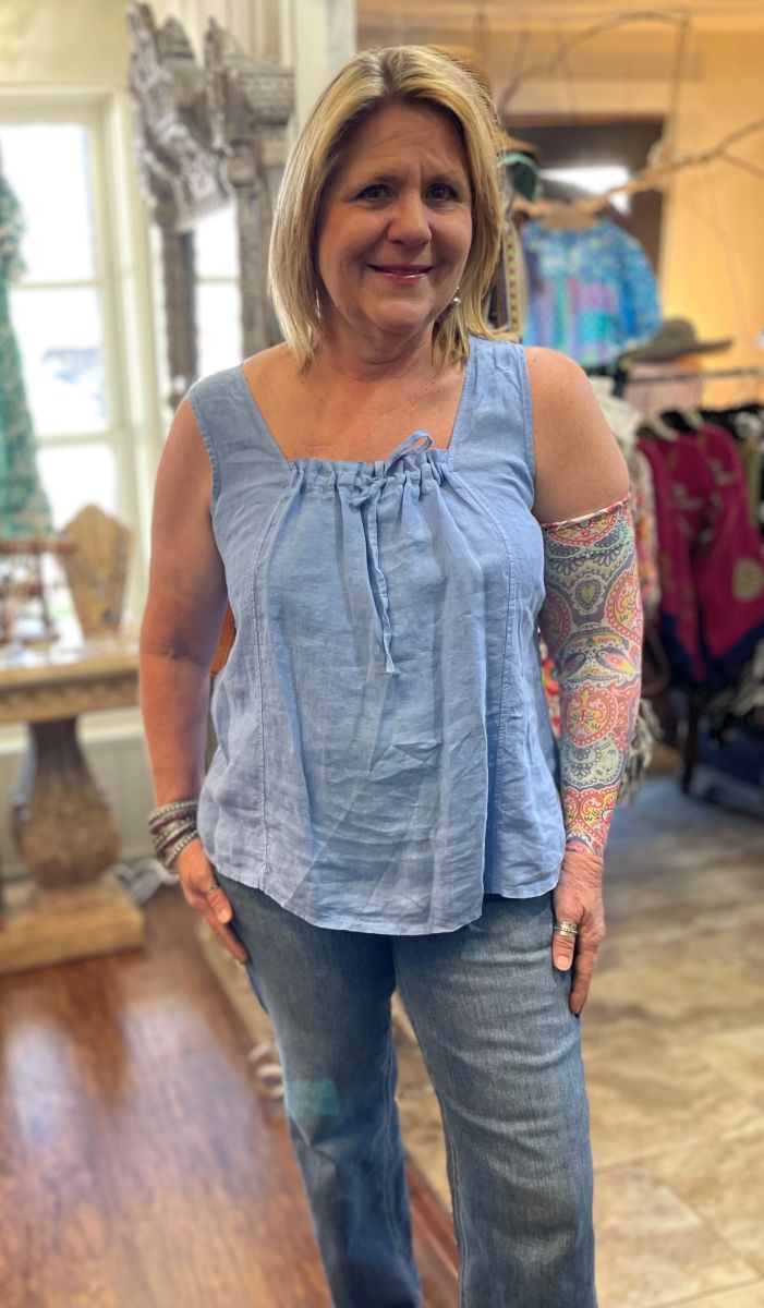 italian-linen-square-neck-tank-top-blue italian-linen-square-neck-tank-top-blue