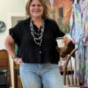 linen-top-flutter-sleeve-black